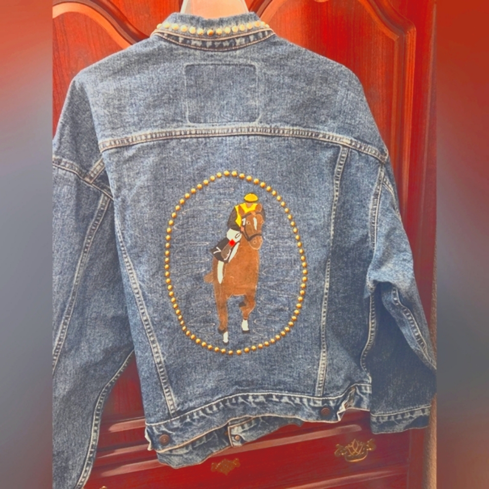 Levi Strauss Customized Denim Levi's Jacket Large